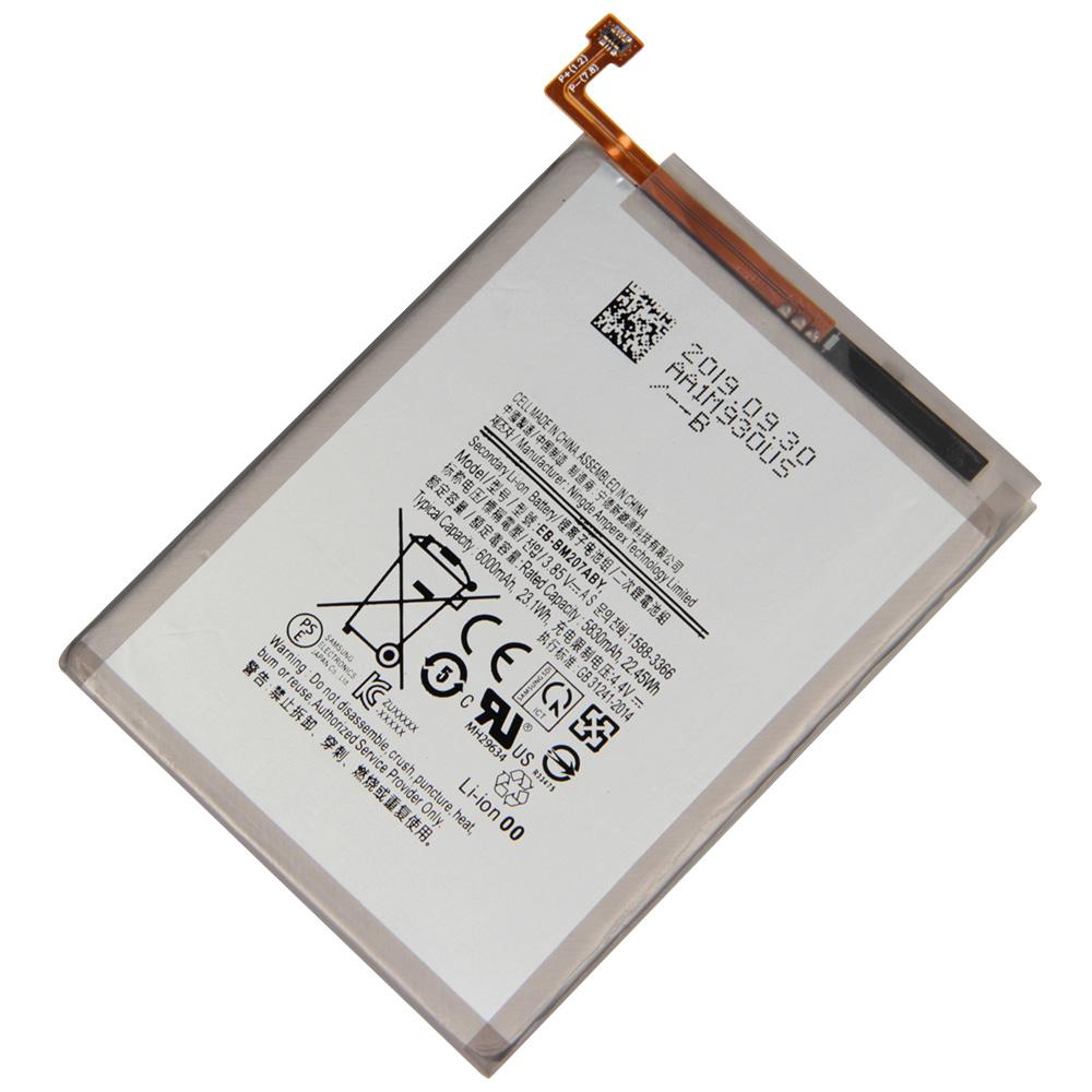 Сменный аккумулятор EB-BM207ABY для SAMSUNG Galaxy M30s SM-M3070 M3070 M21 M31 M215, аккумуляторная батарея для телефона 6000 мАч