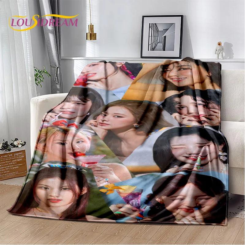3D Плед TWICE KPOP Корейская женская группа Момо Сана Мягкий плед Фланелевый плед для гостиной спальни кровати дивана пикника ребенка