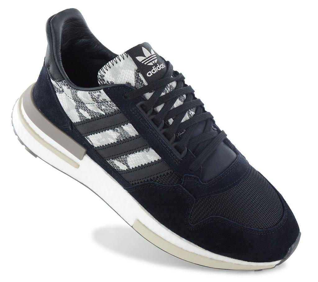 adidas ZX 500 Boost RM - Snake - Мужские кроссовки черные BD7924