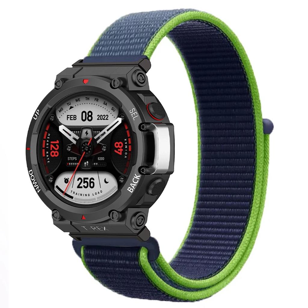 Нейлоновый ремешок-петля для умных часов Huami Amazfit T-REX 3/2, женский/мужской браслет для Amazfit T-Rex/T-Rex Pro, ремешок на запястье Correa