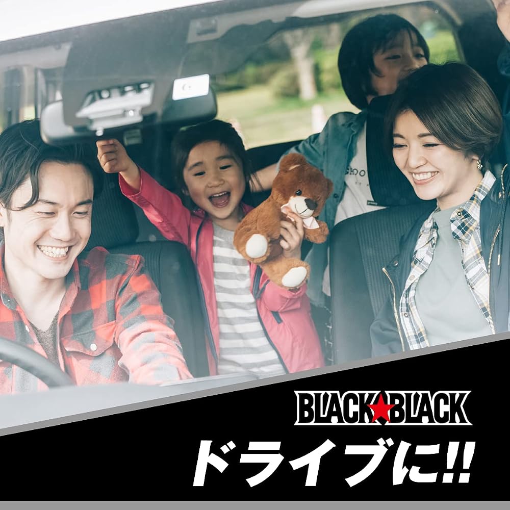 Lotte Black Black Gum 9 Pieces x 15 Packs Chewing Gum Sugar-Free Mint Flavor
