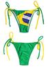 Бикини в бразильском стиле с низом на завязках размера [Sanas] (продано отдельно) (грамм (Японский Л))