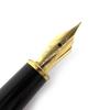 Очень хорошая перьевая ручка MONTBLANC Meisterstück Classic белая звезда черная 14K мужская Б/У