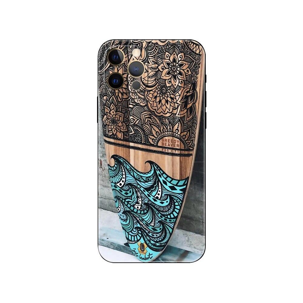 Surfboard Surf Arte Phone Case For iPhone Samsung Galaxy Redmi Xiaomi Oppo OnePlus Note S A 7 8 9 10 11 12 13 14 20 21 22 23 53 54 Pro Max Plus Ultra