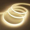 AC 110V 220V COB LED Strip Waterproof EU UK US Kit 3000K 4000K 6000K Garden Home Decor High Bright Flexible Ribbon Neon Light