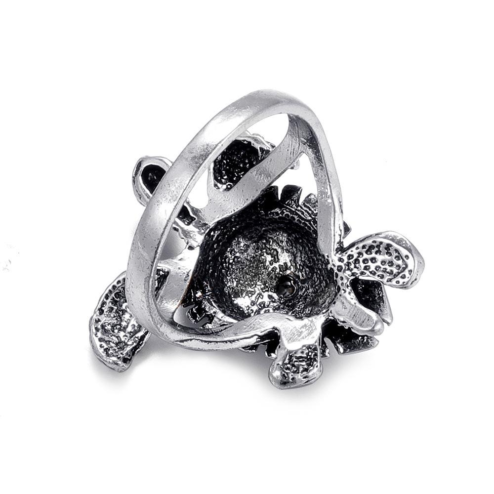 Little Turtle Ring European and American INS Style Turtle Ring Unisex Jewelry Ring