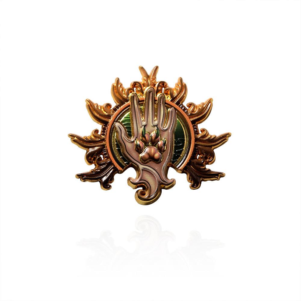 Baldurs Gate 3 Collectors Badge With Animal Cartoon Design For Cosplay And Fans
