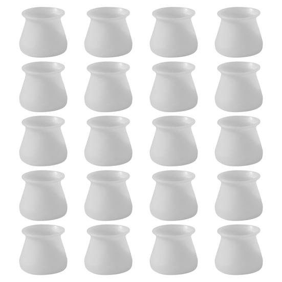 20Pcs Chair Leg Floor Protectors Silicone Table Feet Covers for Hardwood Floors Furniture Leg Caps Non Slip Covers Reduce Noise