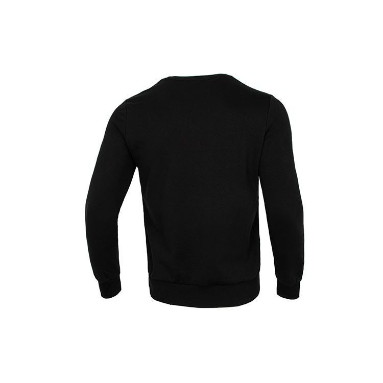 Puma Толстовка с круглым вырезом Classics Metallic Logo Print Мужские топы Черный 531367-01