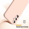 Case for Samsung Galaxy S25 - Shockproof Protection Pink + 2 Tempered Glasses - BOOLING®