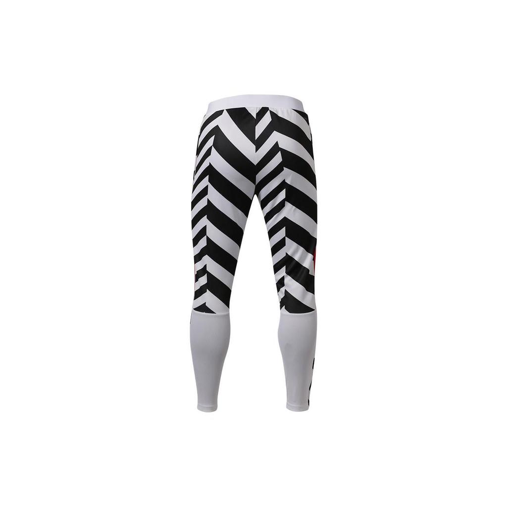 adidas Теплые дышащие трикотажные спортивные штаны для футбола средней посадки, мужские белые GK9435