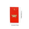 2Pcs Chinese 3D New Year Red Packet Blessing Lucky Red Pockets  Chinese New Year's Eve