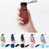 Flat Lightweight Umbrella Parasol Folding Pure Color Sun Umbrella Mini Umbrella