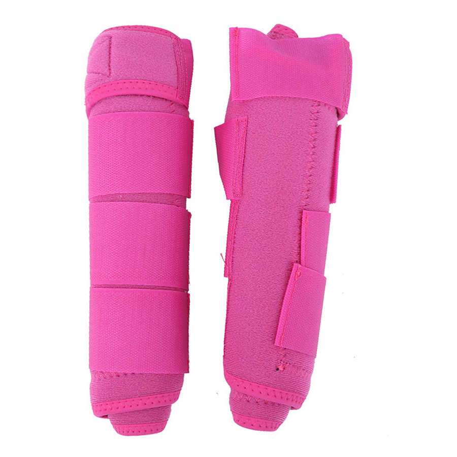 2pcs Horse Leg Wraps Adjustable Horse Splint Support Horse Leg Boot Protection Support Wrap Equestrian Accessory