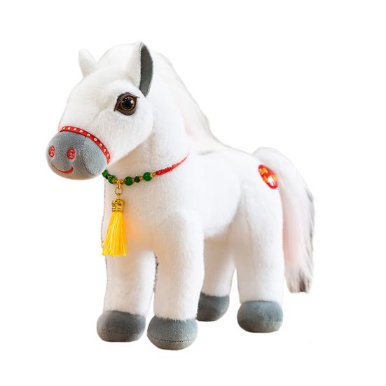 Кукла Лошадь Мягкая Ткань Ручная Работа Наполнитель ПП Хлопок Мягкая Игрушка Кукла Взрослые Дети Лошадь