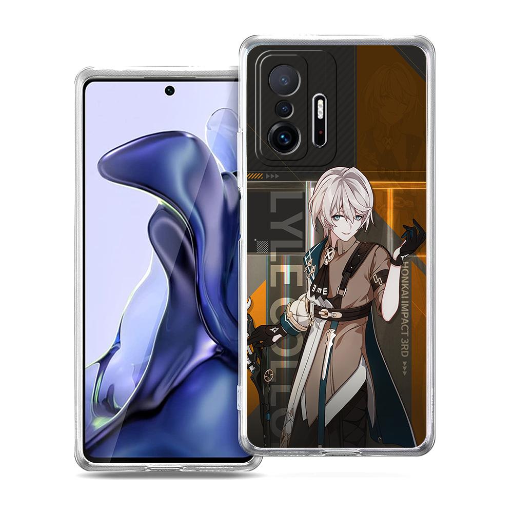 Чехол для телефона Honkai Impact 3rd Для Xiaomi 14 13 12 Lite Mi 11 Ultra 11X 13T 12T Для Poco X5 X4 X3 NFC F5 F4 M4 Pro 5G