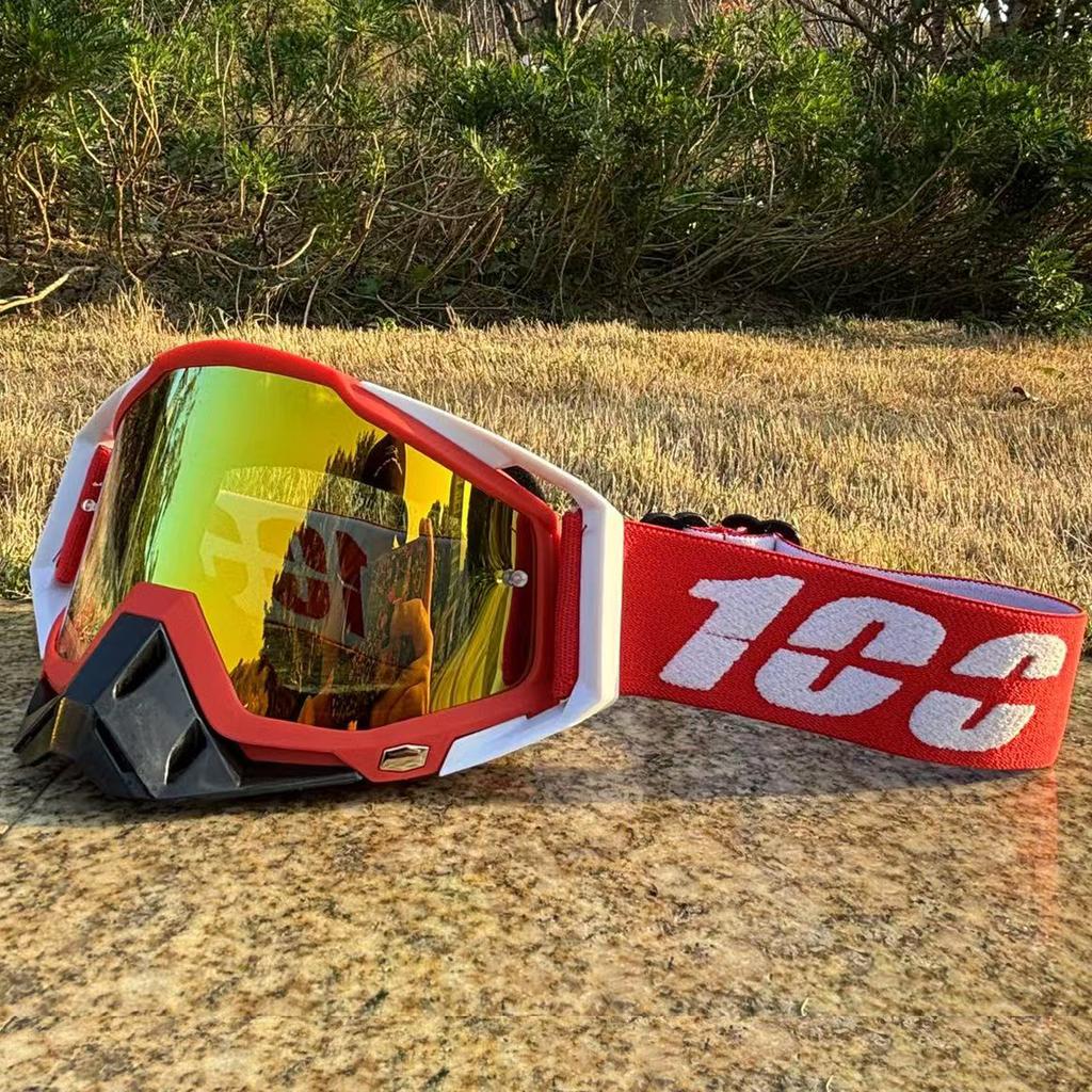 Hot 100 Motorcycle Glasses Goggles Motocross Goggles Helmet MX Moto Dirt Bike ATV Ski Outdoor Sports Glass Scooter Googles Mask