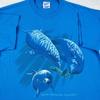 Винтаж 90-х DOLPHIN MYSTIC MARINELIFE AQUARIUM Футболка XL природа океан одинарный шов