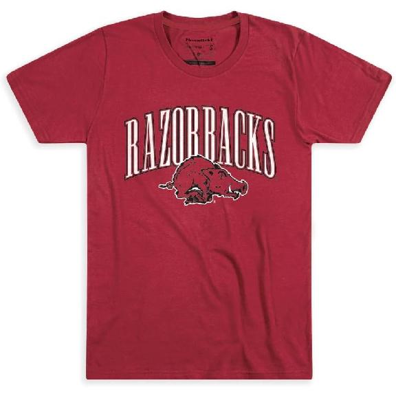 Homefield Officially Licensed College T-Shirt | Tall Text Vintage Logo Tee