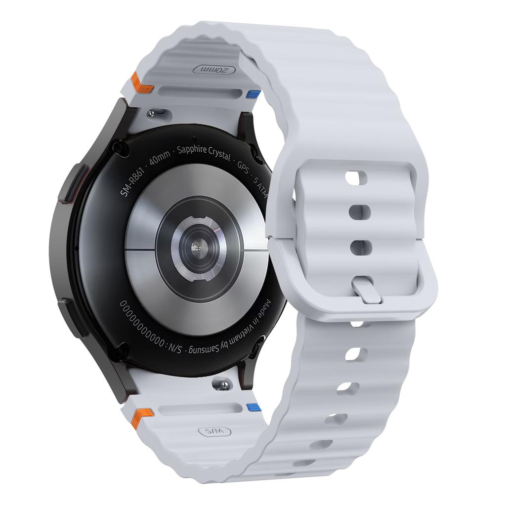 Оригинальный силиконовый ремешок для Samsung Galaxy Watch 7 FE 6 4 Classic 5 pro 44 мм 40 мм 43 мм 47 мм 45 мм браслет Galaxy Watch6 7 ремешок