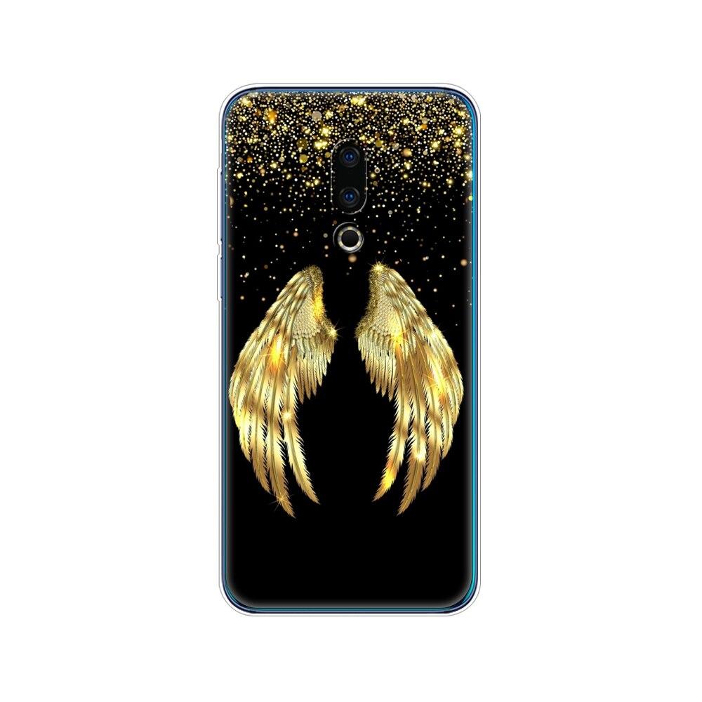 Чехол для Meizu 16th, 6,0 дюйма, силиконовый чехол для Meizu 16th Plus, чехол 6,5 дюйма, мягкий чехол из ТПУ, чехол с рисунком, зима, снег, Рождество