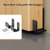 Sliding Barn Door Bottom Floor Guide Clips Adjustable Universal Door Guides Slotted Swing Stop