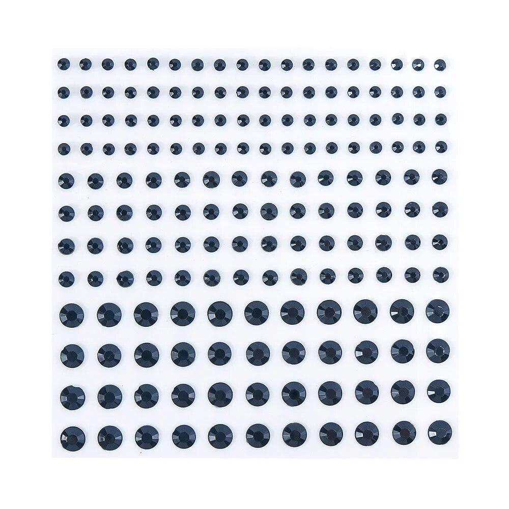 Цветные акриловые стразы, наклейка для глаз, сделай сам, вечерние, для лица, лба, макияжа, кристалл, самоклеящаяся наклейка для татуировки, наклейка для ногтей