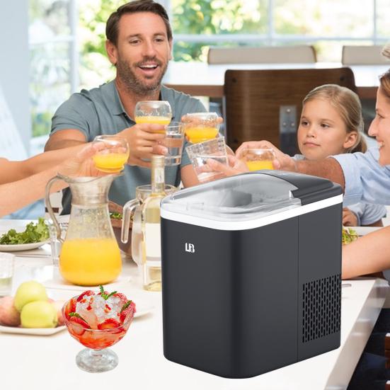 Ледогенератор с вилкой США, быстрое производство, большая емкость для приготовления льда для коктейлей, виски, соков, напитков, смузи