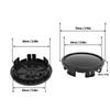 4 шт. Колпачки на центр колеса 75 мм наружный диаметр, устойчивые к царапинам и дождю, отличная герметизация для ступицы колеса автомобиля