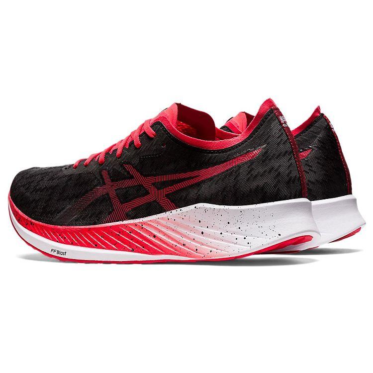Asics Magic Speed Comfortable Durable Running Shoes Men Sneakers Black Dynamic-Red 1011B432-001