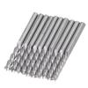 10Pcs 4 Flutes Milling Cutter No Burr Engrave Machine Knife 3.175x15mm for Acrylic MDF PVC