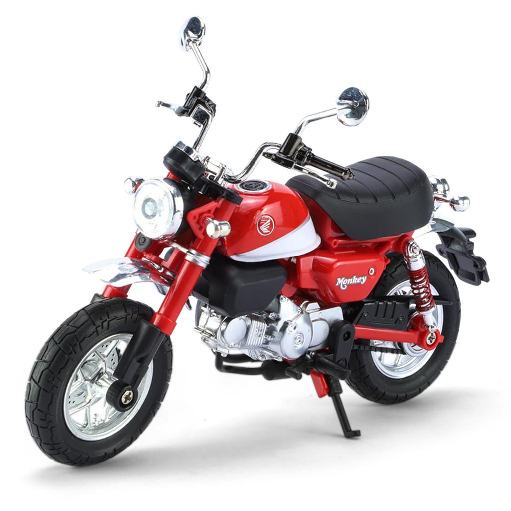 1/12 Honda Monkey 125 сплав спортивный мотоцикл модель литье под давлением уличные гонки мотоцикл модель имитация звук свет детские игрушки подарок