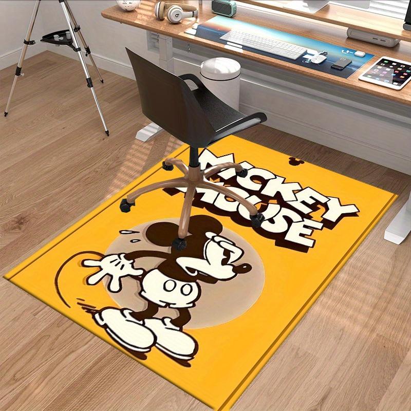 1pc, Mickey Mouse Home Decor Rug Office Carpet Chair Pad Outdoor Mat Gift IdeaP107