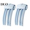Cordless Bangs Styling Clip 2Pcs Heated Hair Volume Clip, Root Lifter Comb for Fine Flat Styling, USB Rechargeable Volumizing with 2