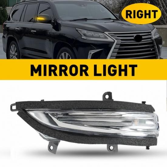 For Lexus LX570 GX460 2010- Driver/Passenger Mirror Turn Signal Lamp Light