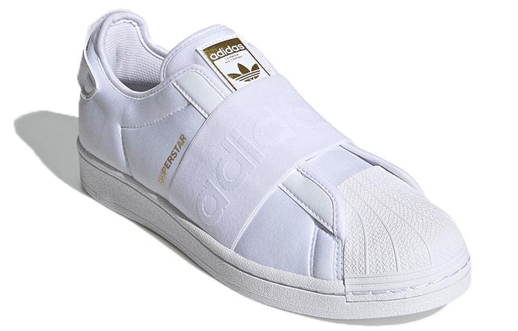 adidas Кеды-слипоны Superstar 'White Gold Metallic' GZ8398