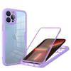 Роскошный чехол с полной защитой 360° для iPhone 16 15 14 Plus 13 12 Pro Max Двусторонний мягкий чехол для iPhone 11 X XR XS Max