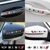 4x Car-Styling Accessories Car Door Handle Stickers Decals Automobiles For MINI Cooper JCW WORKS R55 R56 F55 F56 R57 R58 R59 R60 gqtsu22