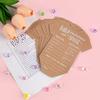 Карточки для раскрытия пола из крафт-бумаги Подвесные украшения Карточки для активностей Карточки с предсказаниями для душа Карточки с украшениями Карточки с советами