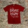 Футболка унисекс Badass Vegano Camiseta Opciones de Unisex