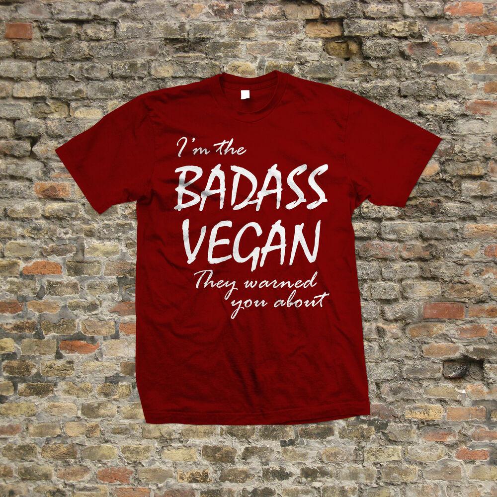 Футболка унисекс Badass Vegano Camiseta Opciones de Unisex