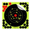 10 Pcs Splatter Paper Targets Fluorescent Targets Paper Shooting Ranges Circle Paper Targets Stickers for Practice
