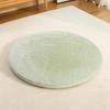 Плюшевый ковер для питомца из искусственного кролика, однотонный круглый коврик для пола, пушистый лохматый ковер, ковер для гостиной, ковер для дивана