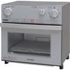 IRIS OHYAMA Toaster Oven Toast 4 Pieces Non-Fried Steam Function Silver FVX-D3B-S