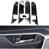 XITER 4 шт. ABS Декоративная накладка на внутреннюю ручку двери под карбон, отделка ниши ручки двери для Toyota RAV4 2019 2020 2021 2022 2023 2024 2025