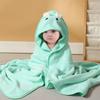Cartoon Animal Baby Bath Towels Soft Newborn Hooded Towel Blanket Toddler Bathrobe Warm Sleeping Swaddle Wrap for Boys Girls