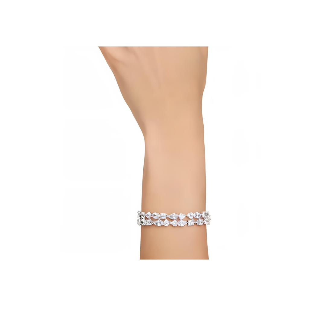Swarovski Mesmera Mixed Cut Cubic Zirconia Bracelet Women bracelet Silver 5669927