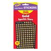Наклейки Trend Glitter Stars Gold Sparkle Stars Value Pack 1300 шт. T46935