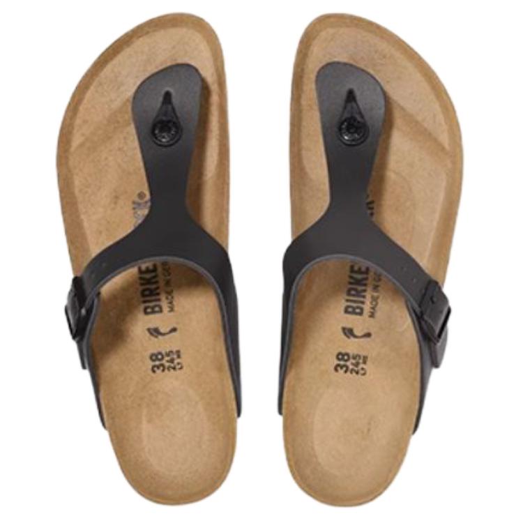 Birkenstock Шлепанцы Gizeh EVA Устойчивые к истиранию Унисекс Черный Обычные Свободная посадка 1029231