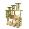 Gerbils Hedgehog Removable Guinea Pigs Hamster House Rat Playground Platform Small Animal Habitat